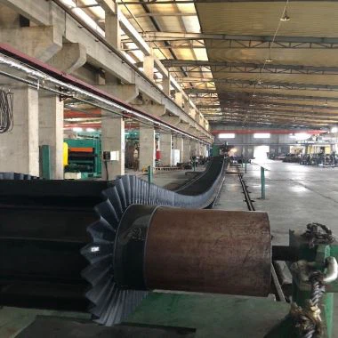 보장 된 나일론 폴리 에스테 화포 내화성 컨베이어 고무 벨트 315-1000n / mm